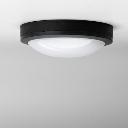 Brilagi - LED zewnętrzna lampa sufitowa LED/20W/230V śr. 23 cm IP54 antracyt