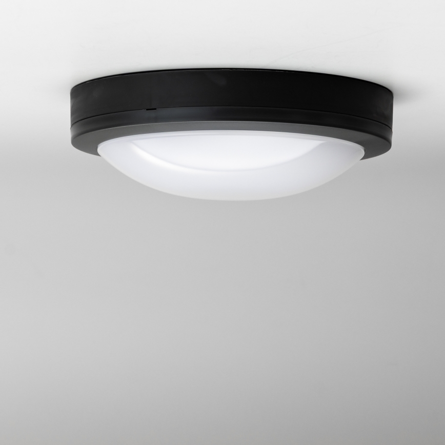 Brilagi - LED zewnętrzna lampa sufitowa LED/20W/230V śr. 23 cm IP54 antracyt