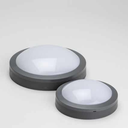 Brilagi - LED zewnętrzna lampa sufitowa LED/20W/230V śr. 23 cm IP54 antracyt