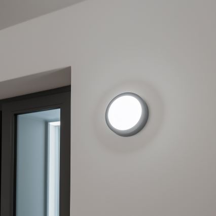 Brilagi - LED zewnętrzny plafon LED/13W/230V śr. 17 cm IP54 antracyt