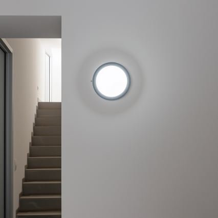 Brilagi - LED zewnętrzny plafon LED/13W/230V śr. 17 cm IP54 antracyt