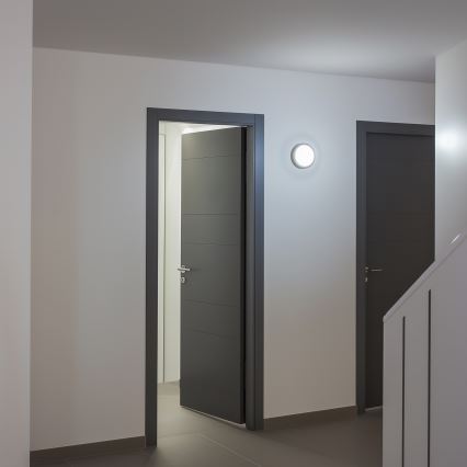 Brilagi - LED zewnętrzny plafon LED/13W/230V śr. 17 cm IP54 antracyt