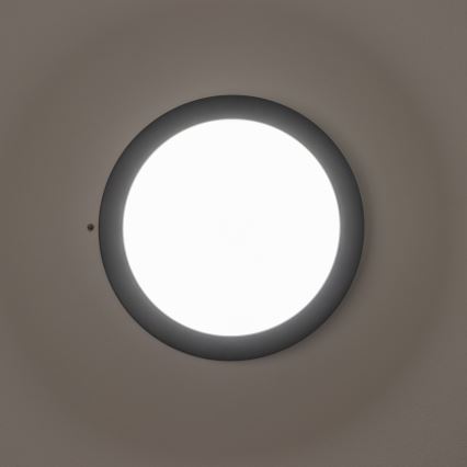 Brilagi - LED zewnętrzny plafon LED/13W/230V śr. 17 cm IP54 antracyt