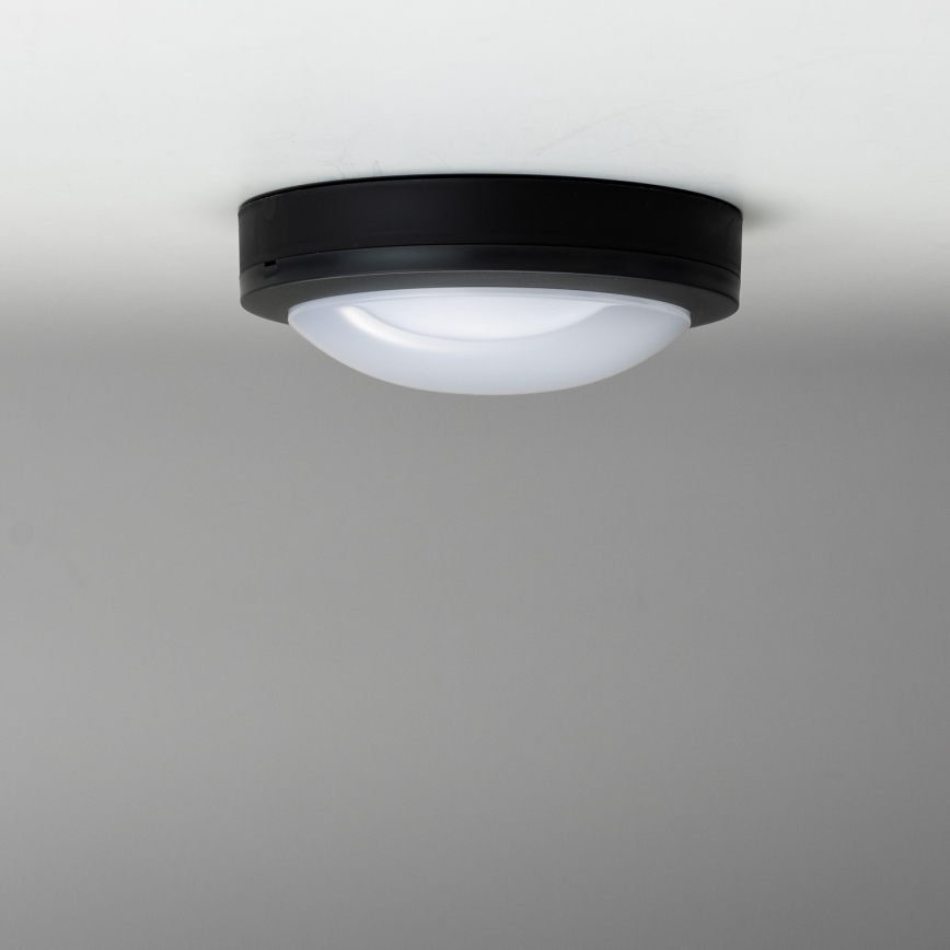 Brilagi - LED zewnętrzny plafon LED/13W/230V śr. 17 cm IP54 antracyt