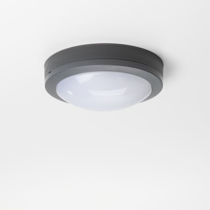 Brilagi - LED zewnętrzny plafon LED/13W/230V śr. 17 cm IP54 antracyt