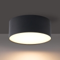 BRILAGI - LED Zewnętrzny plafon sufitowy FORIS LED/20W/230V śr. 15 cm czarny IP44