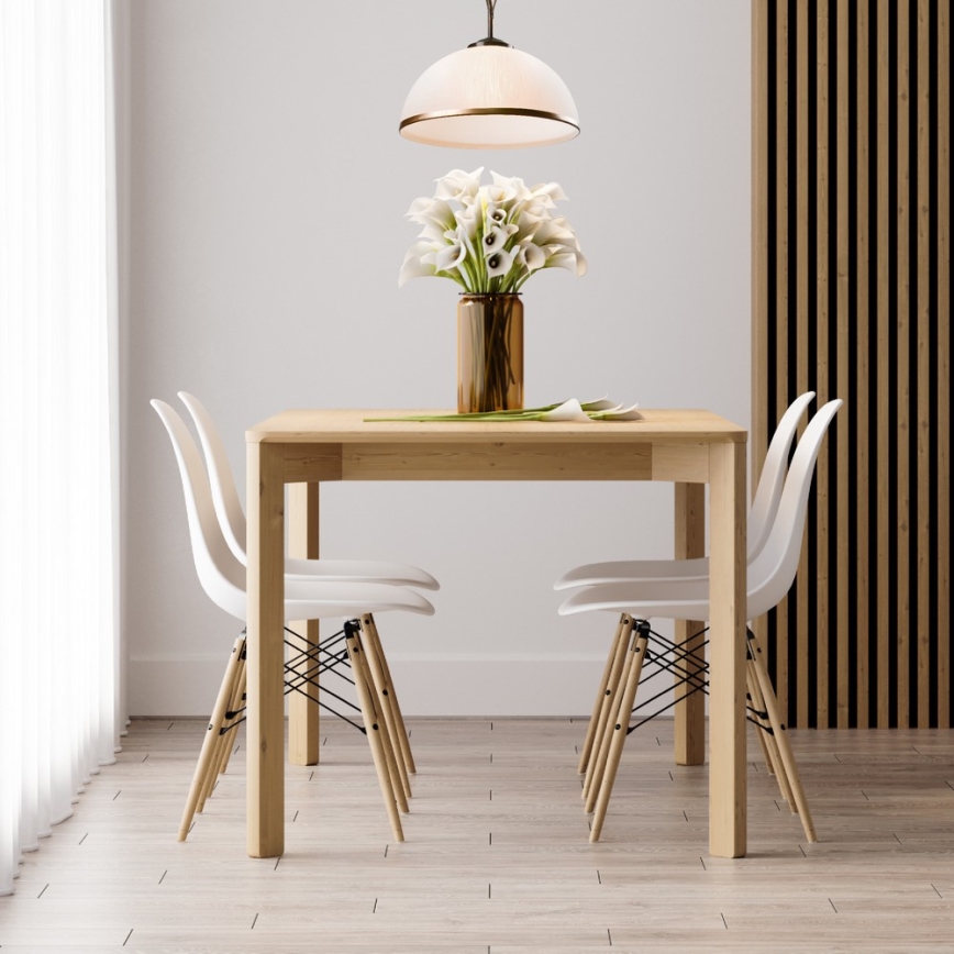 Brilagi - LED Żyrandol ANTICO 1xE27/60W/230V brązowy patyna
