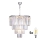 Brilagi - LED Żyrandol kryształowy na łańcuchu MOZART 5xE14/40W/230V chrom błyszczący