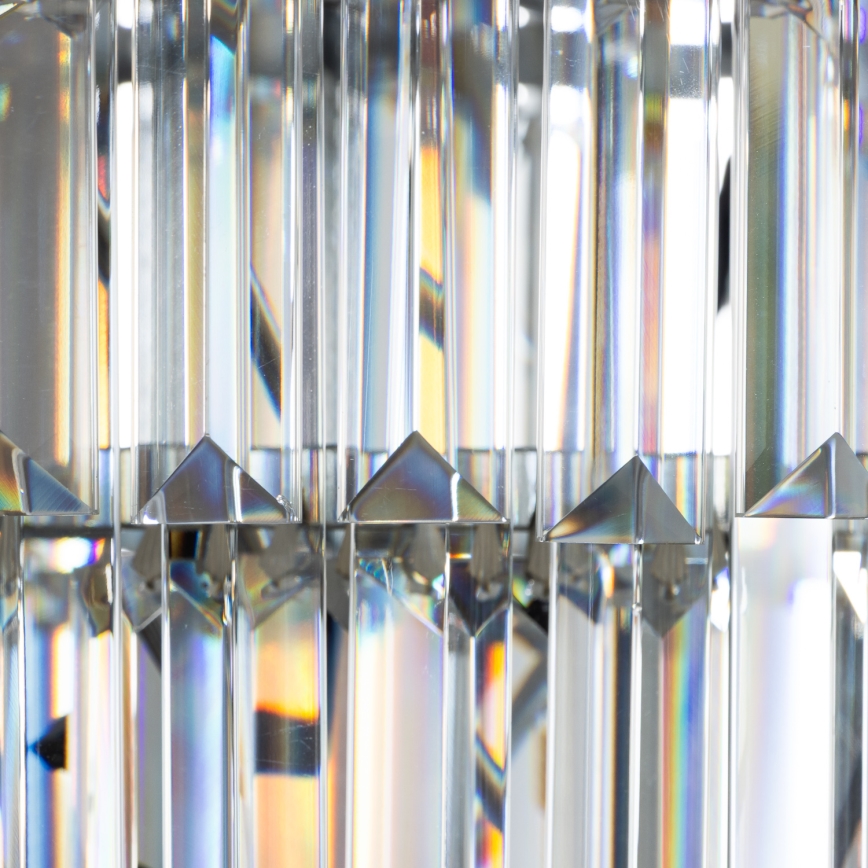 Brilagi - LED Żyrandol kryształowy na łańcuchu MOZART 5xE14/40W/230V chrom błyszczący
