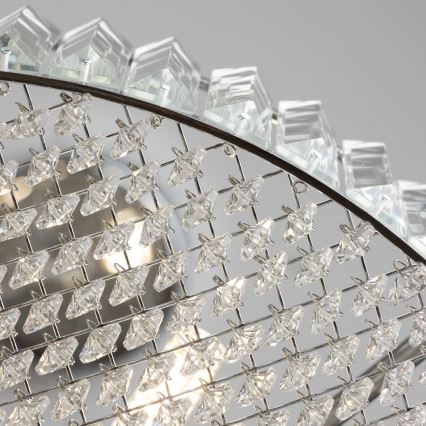 Brilagi - LED Żyrandol kryształowy na lince GLAMOUR 5xG9/42W/230V