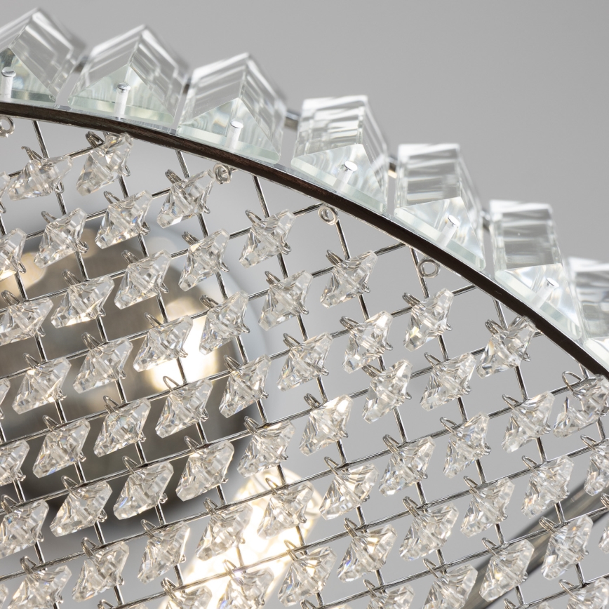 Brilagi - LED Żyrandol kryształowy na lince GLAMOUR 5xG9/42W/230V