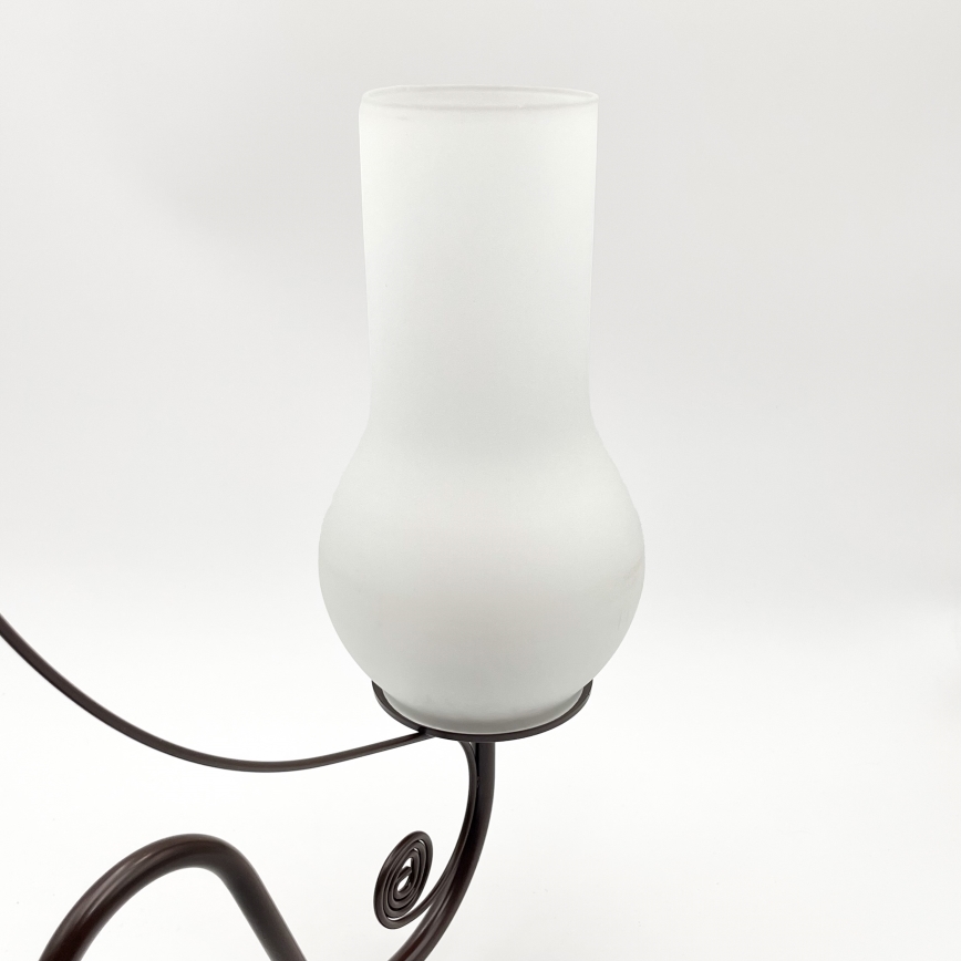 Brilagi - LED Żyrandol na łańcuchu COTTAGE 3xE14/40W/230V brązowy/biały