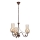 Brilagi - LED Żyrandol na łańcuchu COTTAGE 3xE14/40W/230V brązowy