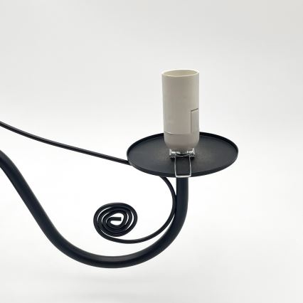 Brilagi - LED Żyrandol na łańcuchu COTTAGE 3xE14/40W/230V czarny/biały
