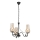 Brilagi - LED Żyrandol na łańcuchu COTTAGE 3xE14/40W/230V czarny/brązowy