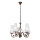 Brilagi - LED Żyrandol na łańcuchu COTTAGE 5xE14/40W/230V brązowy/biały
