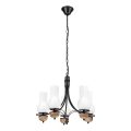Brilagi - LED Żyrandol na łańcuchu COTTAGE 5xE14/40W/230V buk/biały