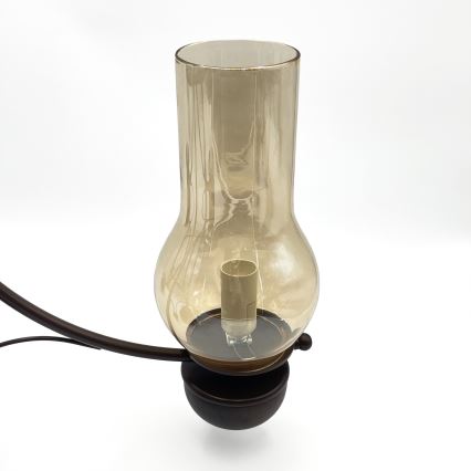 Brilagi - LED Żyrandol na łańcuchu COTTAGE 5xE14/40W/230V dąb/brązowy