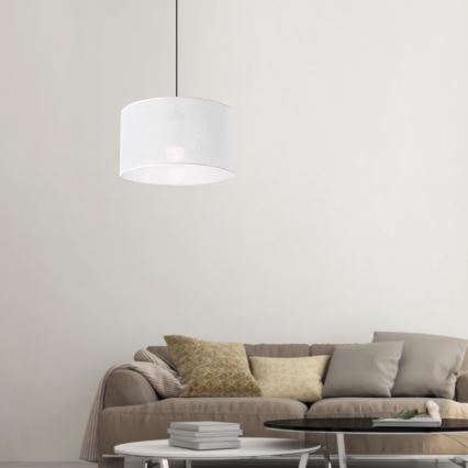Brilagi - LED Żyrandol na lince ANTHONY 1xE27/60W/230V dąb/biały