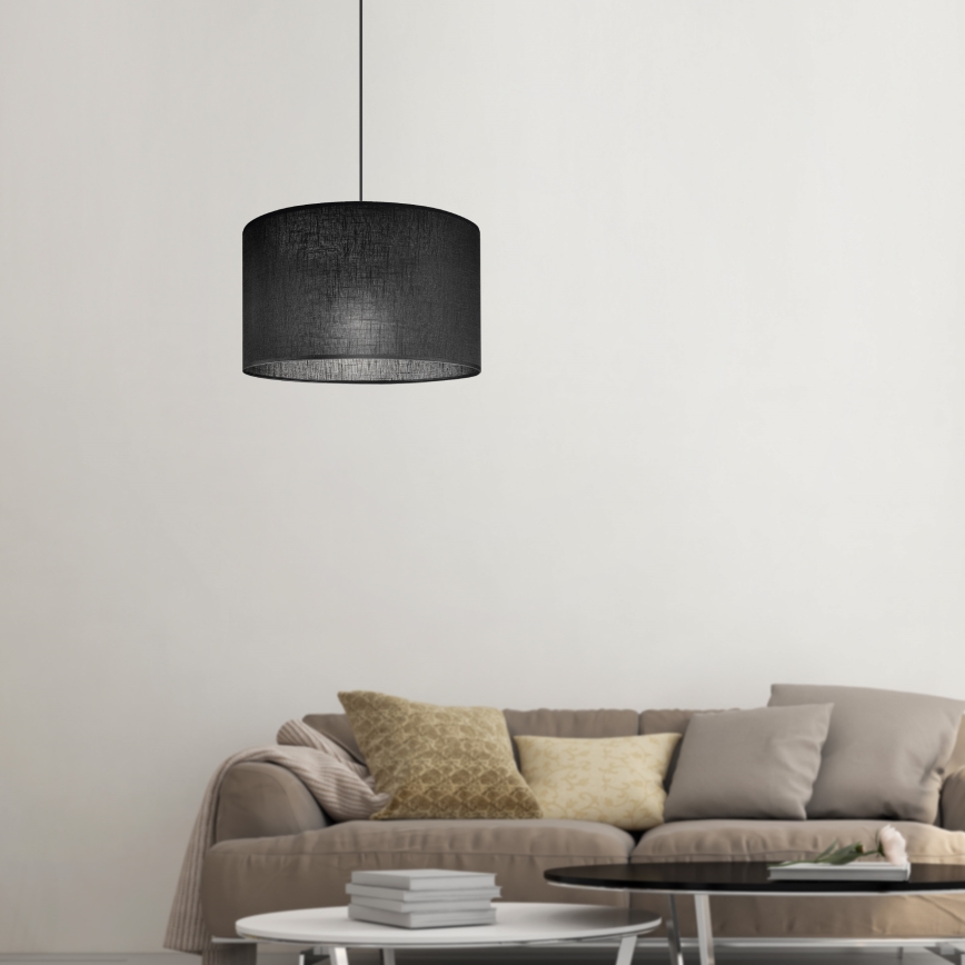 Brilagi - LED Żyrandol na lince ANTHONY 1xE27/60W/230V dąb/czarny