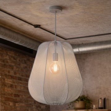 Brilagi - LED żyrandol na lince ARVEN 1xE27/8W/230V śr. 37 cm szary