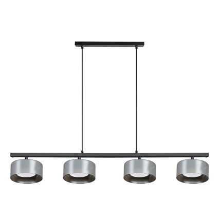 Brilagi - LED Żyrandol na lince AURA LUX 4xGX53/30W/230V czarny/przydymiony