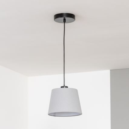 Brilagi - LED żyrandol na lince CERIA 1xE27/40W/230V śr. 20,5 cm szary