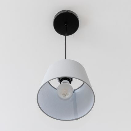 Brilagi - LED żyrandol na lince CERIA 1xE27/40W/230V śr. 20,5 cm szary