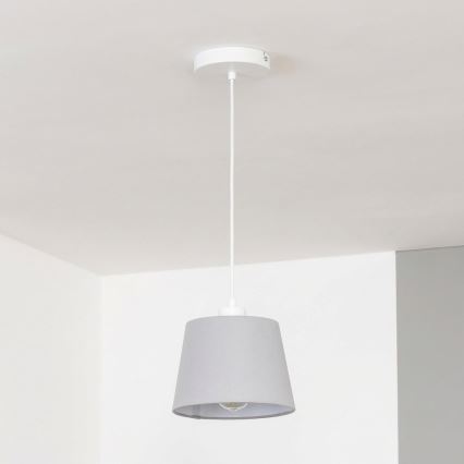 Brilagi - LED żyrandol na lince CERIA 1xE27/40W/230V śr. 20,5 cm szary