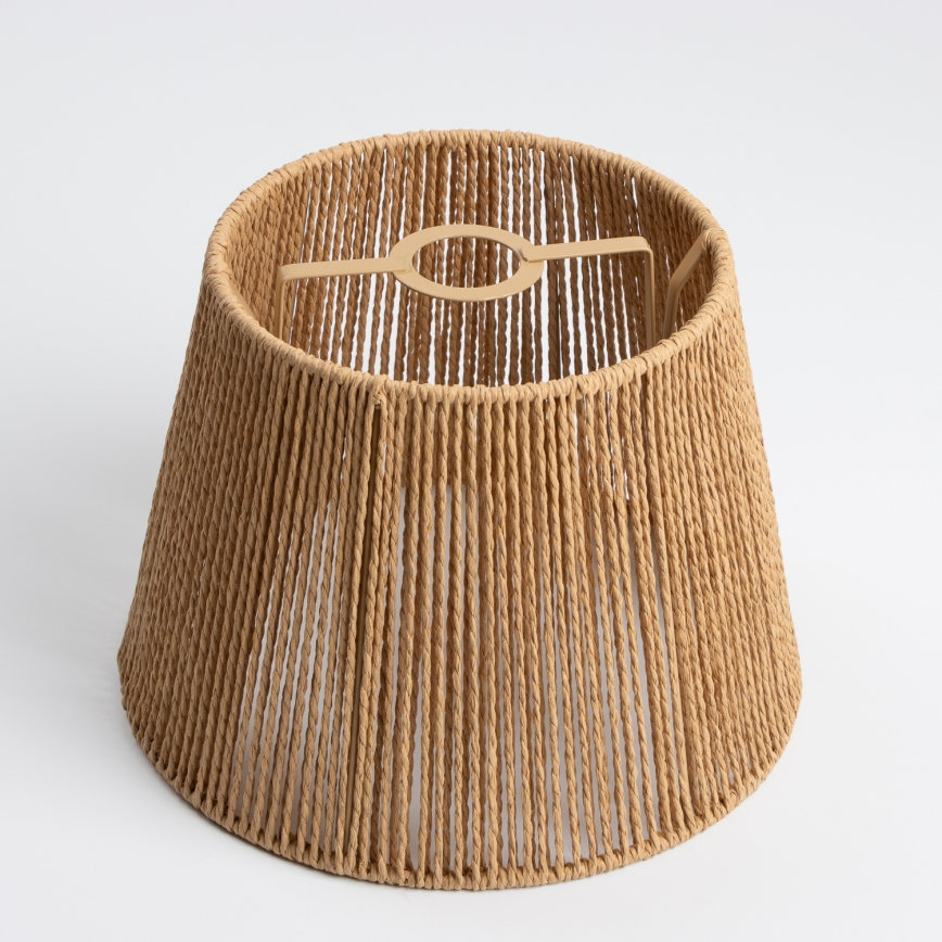 Brilagi - LED Żyrandol na lince CERIA BOHO 1xE27/40W/230V śr. 28 cm brązowy