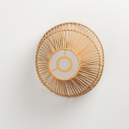 Brilagi - LED żyrandol na lince CERIA BOHO 1xE27/40W/230V śr. 30 cm brązowy