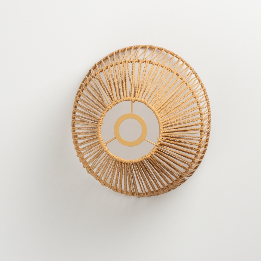 Brilagi - LED żyrandol na lince CERIA BOHO 1xE27/40W/230V śr. 30 cm brązowy