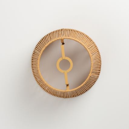 Brilagi - LED żyrandol na lince CERIA BOHO 1xE27/40W/230V Ø 28 cm brązowy