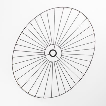 Brilagi - LED żyrandol na lince CERIA WIRE 1xE27/40W/230V 60x80 cm czarny