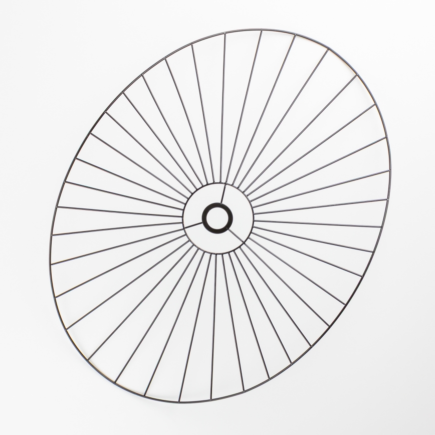 Brilagi - LED żyrandol na lince CERIA WIRE 1xE27/40W/230V 60x80 cm czarny