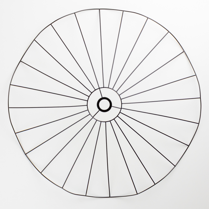 Brilagi - LED żyrandol na lince CERIA WIRE 1xE27/40W/230V śr. 80 cm czarny