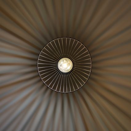 Brilagi - LED żyrandol na lince CERIA WIRE 1xE27/40W/230V, średnica 30 cm, czarny