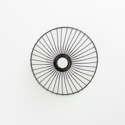 Brilagi - LED żyrandol na lince CERIA WIRE 1xE27/40W/230V, średnica 30 cm, czarny