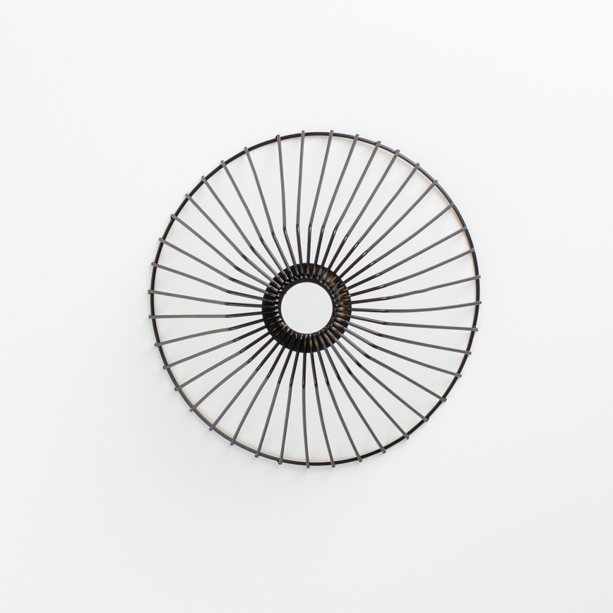 Brilagi - LED żyrandol na lince CERIA WIRE 1xE27/40W/230V, średnica 30 cm, czarny