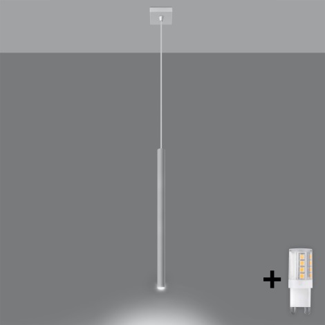 Brilagi -  LED Żyrandol na lince DRIFA 1xG9/4W/230V biały