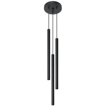 Brilagi -  LED Żyrandol na lince DRIFA 3xG9/4W/230V czarny