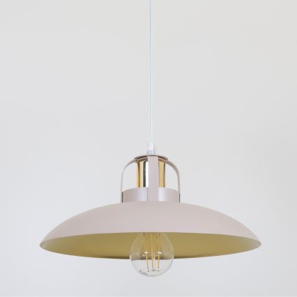 Brilagi - LED Żyrandol na lince FLAMENGO 1xE27/60W/230V beżowy