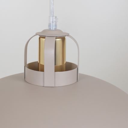 Brilagi - LED Żyrandol na lince FLAMENGO 1xE27/60W/230V beżowy