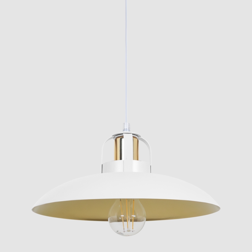 Brilagi - LED Żyrandol na lince FLAMENGO 1xE27/60W/230V biały