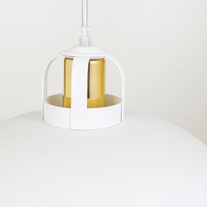 Brilagi - LED Żyrandol na lince FLAMENGO 1xE27/60W/230V biały