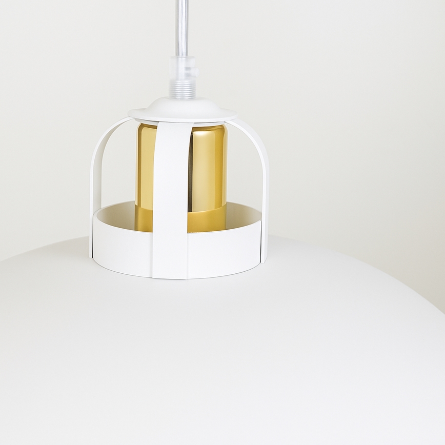 Brilagi - LED Żyrandol na lince FLAMENGO 1xE27/60W/230V biały