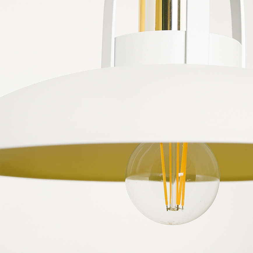 Brilagi - LED Żyrandol na lince FLAMENGO 1xE27/60W/230V biały