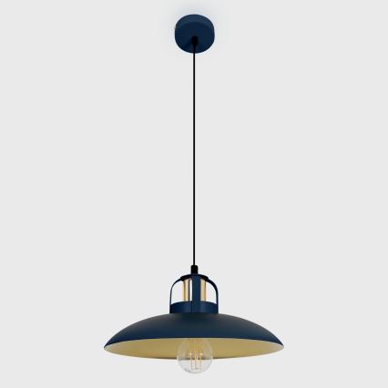 Brilagi - LED Żyrandol na lince FLAMENGO 1xE27/60W/230V niebieski