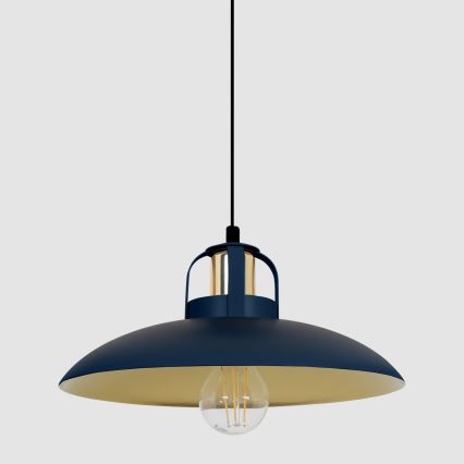 Brilagi - LED Żyrandol na lince FLAMENGO 1xE27/60W/230V niebieski