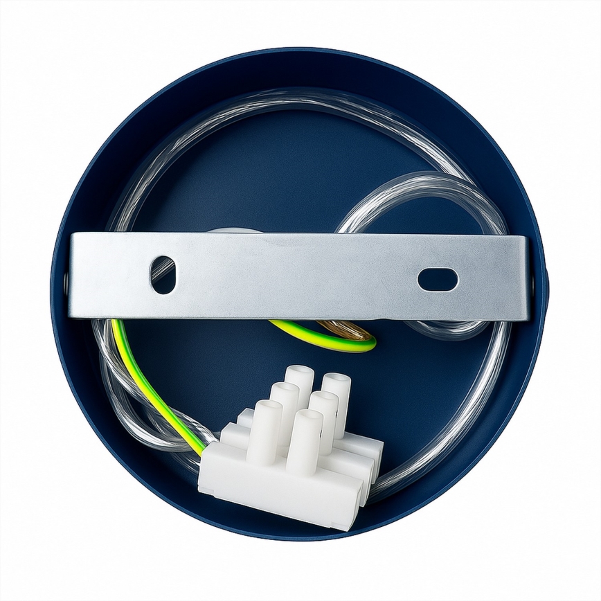 Brilagi - LED Żyrandol na lince FLAMENGO 1xE27/60W/230V niebieski